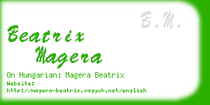 beatrix magera business card